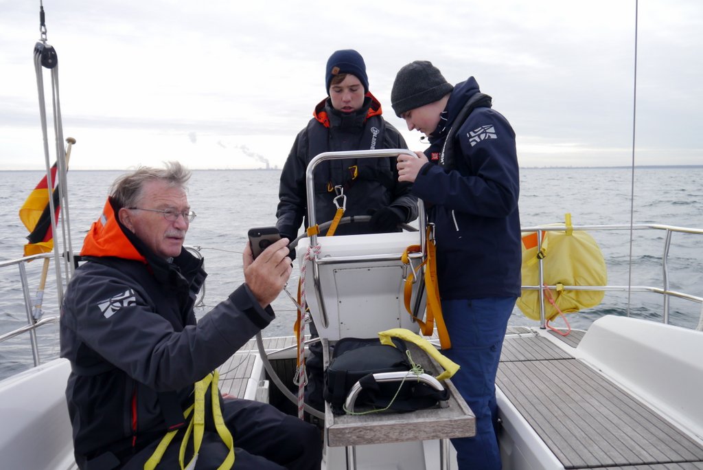 Segeltörn unserer Jugend von Rostock nach Breege/Rügen 2018