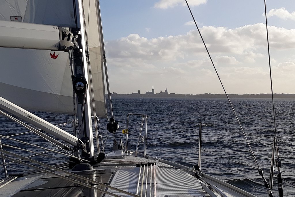 Segeltörn unserer Jugend von Rostock nach Breege/Rügen 2018